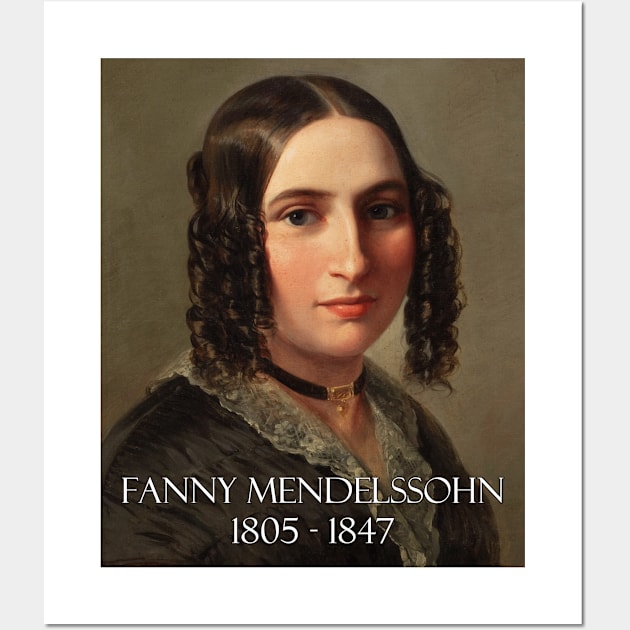 Great Composers: Fanny Mendelssohn Wall Art by Naves